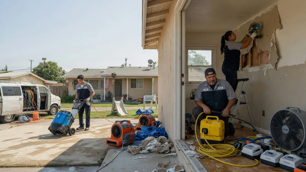 Water Damage Restoration in Doole, TX near me